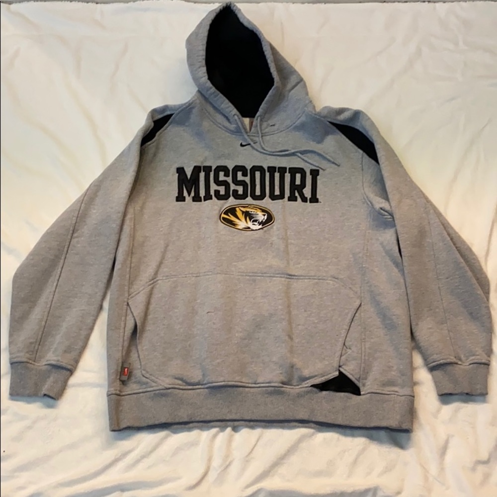 Nike Mizzou Grey Sweatshirt Men Medium M